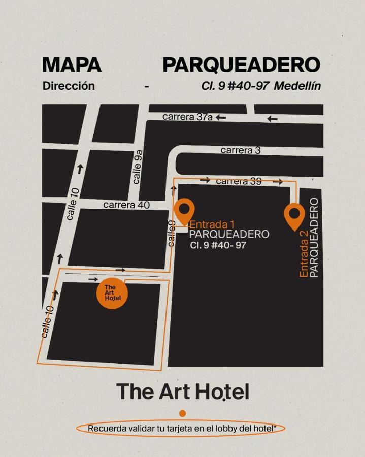 The Art Hotel Medellín Exterior foto